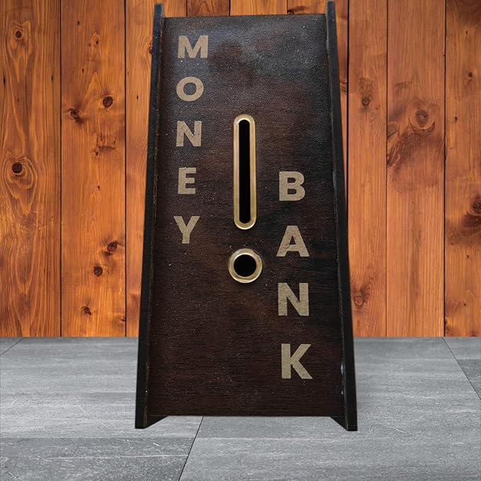 Wooden Piggy Bank – AVYORAA
